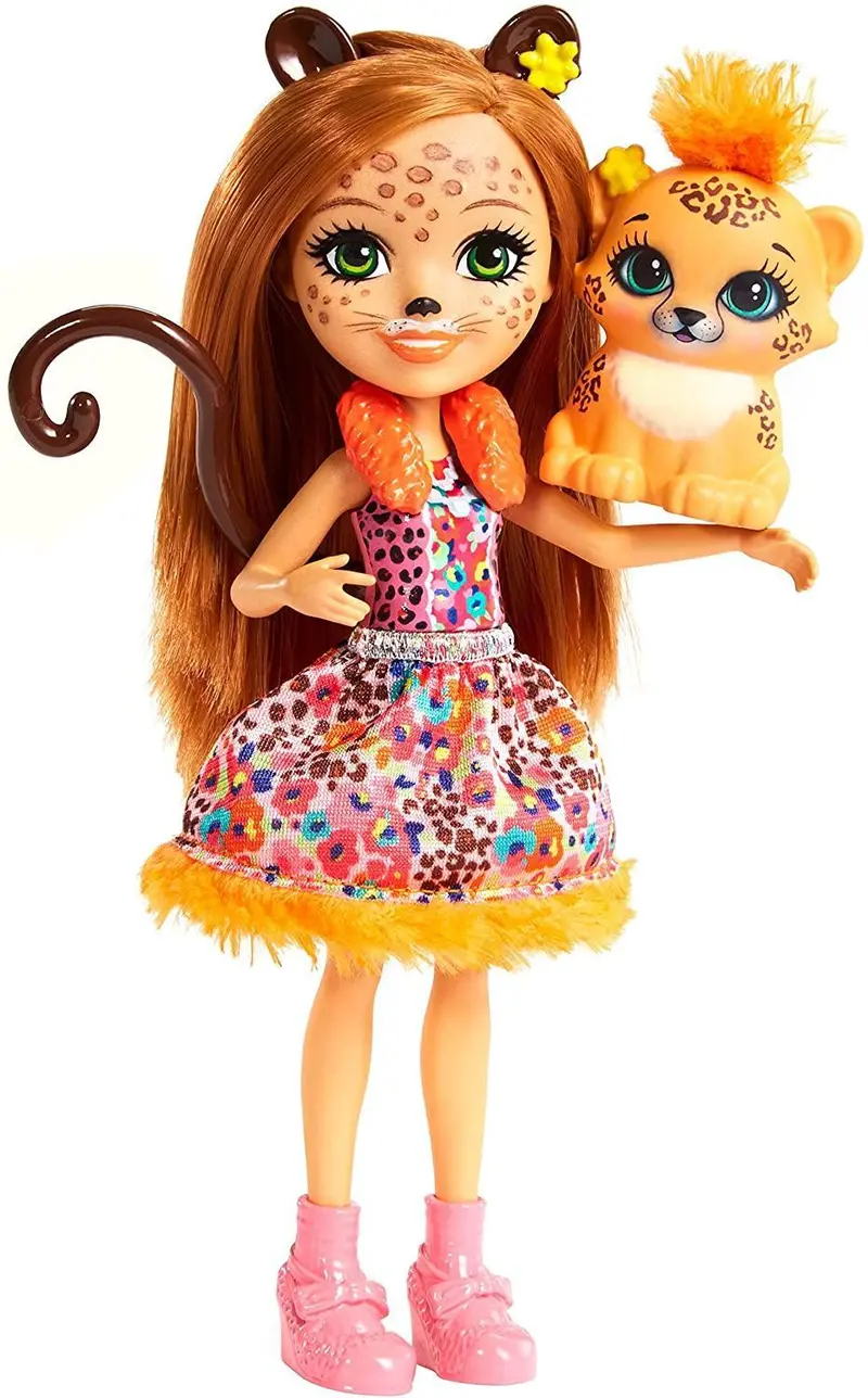 Enchantimals Cherish Cheethah & Quick-Quick – Speedy Savannah Animal Pair 1