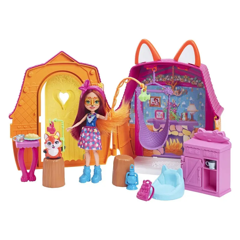 Enchantimals Felicity Fox Cottage – Cozy Dollhouse With Character-Specific Details 1