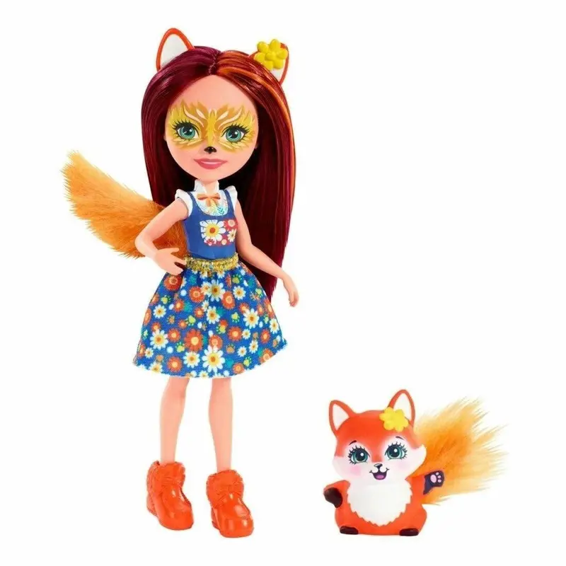 Enchantimals Felicity The Fox & Flick The Firefly Animal Pair Set 1