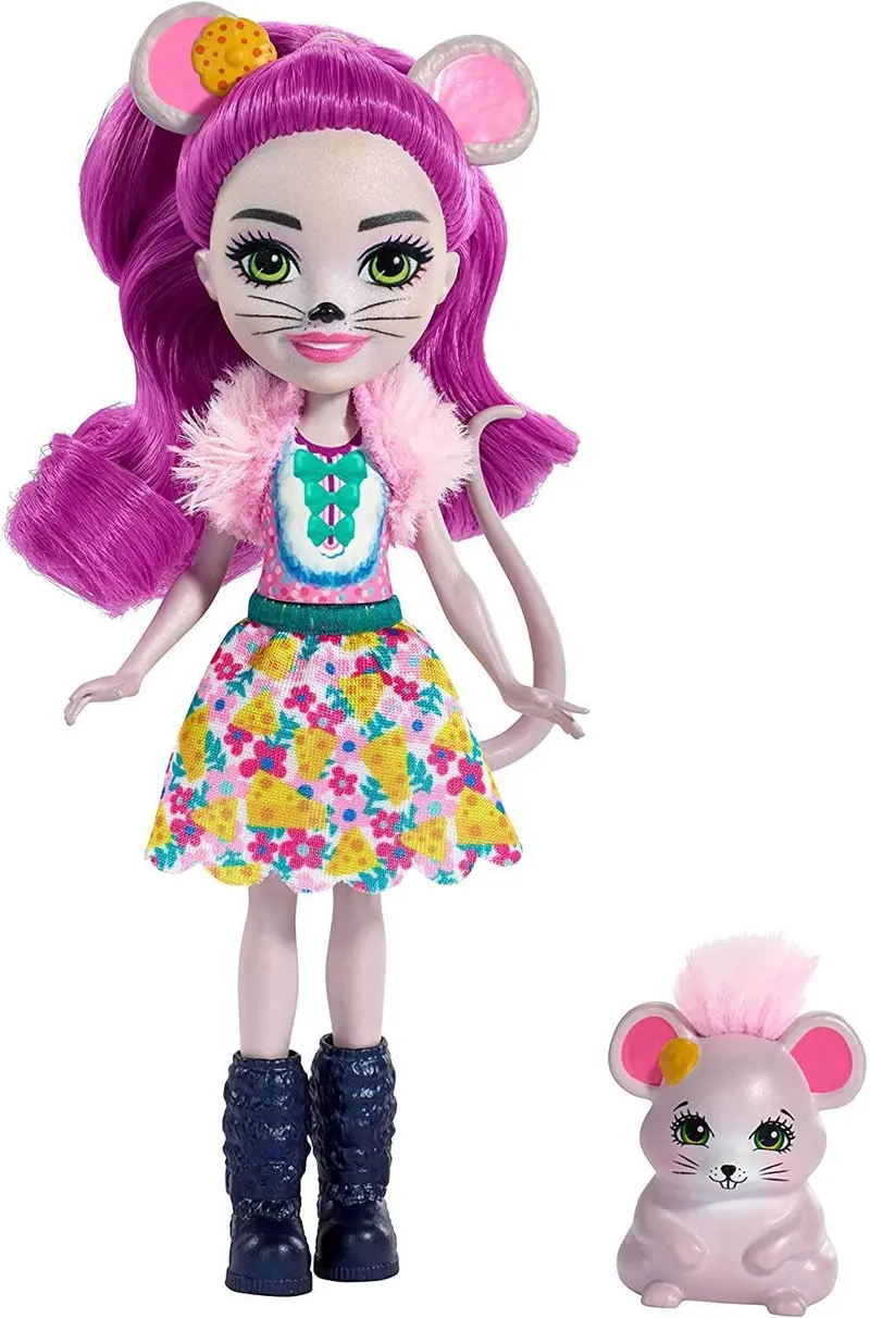 Enchantimals Mayla Mouse & Fondue – Cozy Critter Companion Set 1