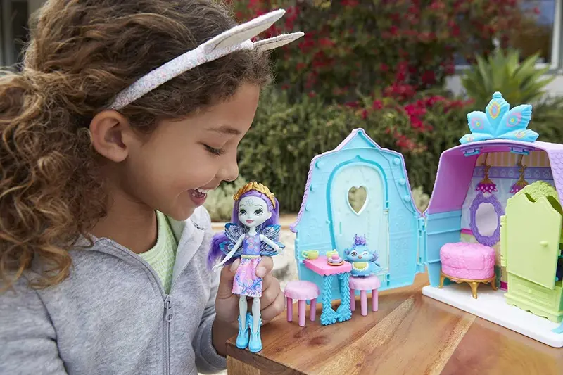 Enchantimals Patter Peacock Cottage – Decorative Playset With Themed Accessories 2