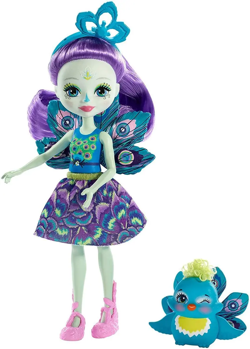 Enchantimals Patter The Peacock & Flap The Parrot Duo Set 1