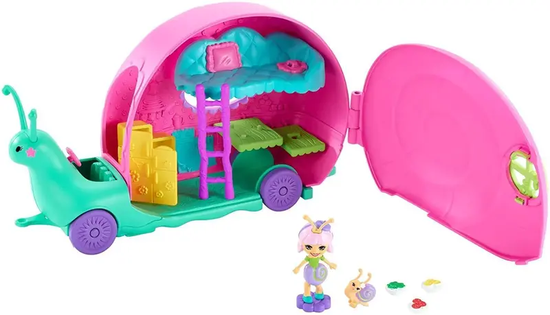 Enchantimals Petal Park Slow-Mo Camper Vehicle Playset 1