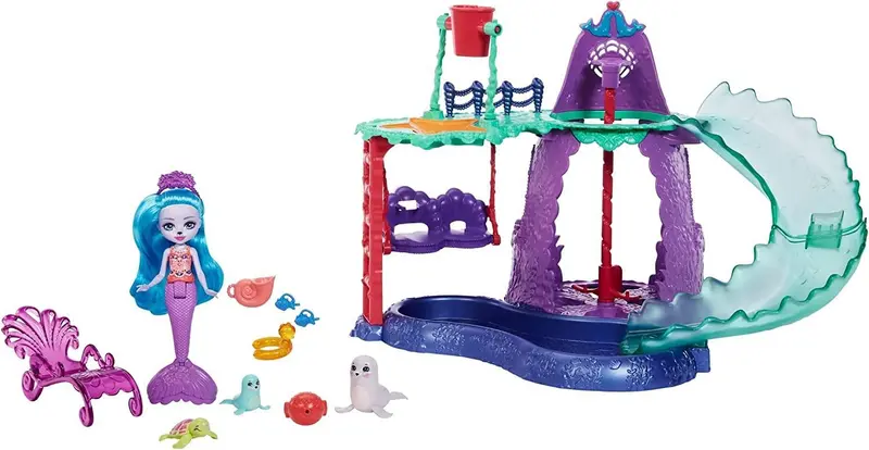 Enchantimals Ultimate Water Park Playset – Interactive Splash-Themed Doll Accessory Set 1