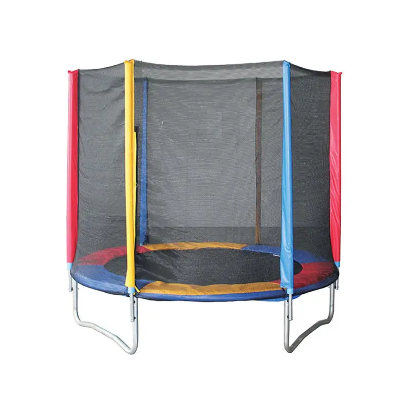 Extra-Large 200 Cm Round Trampoline With Safety Enclosure 1