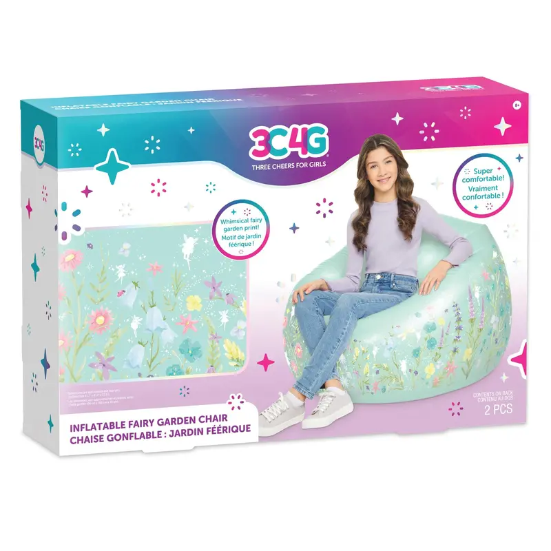 Fairy Garden Inflatable Chair – Lightweight 3C4G Seating For Kids 1