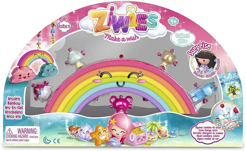 Famosa Ziwies Rainbow Surprise Ball – Colorful Blind-Bag Collectible Series 1