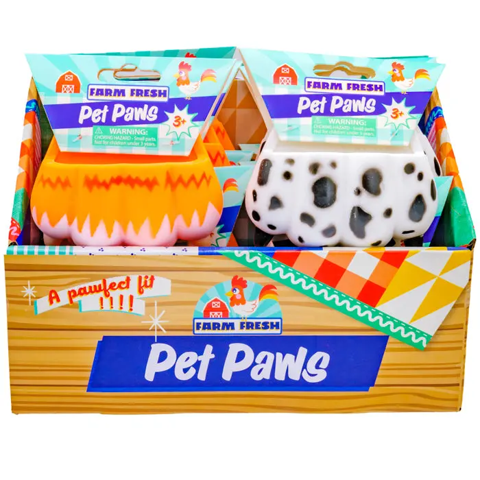 Farm Fresh Pet Paws Soft Touch Toys 1