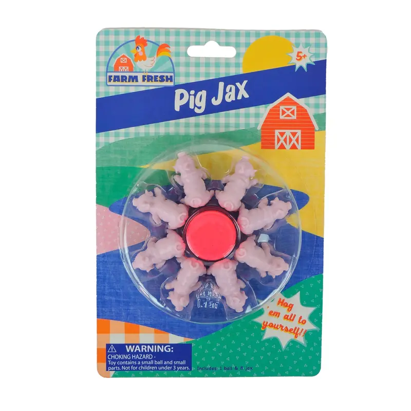 Farm Fresh Pig Jacks Toss Game 1