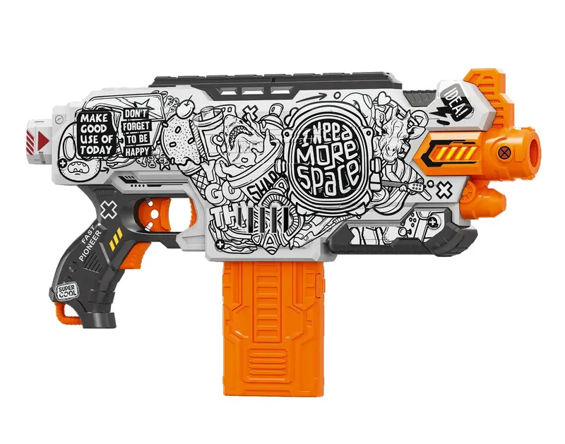 Fast Pioneer Electric Toy Gun – 12-Bullet Version 1