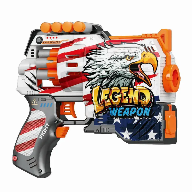Fast Pioneer Legend Manual Soft Bullet Blaster – 12-Bullet Set 1