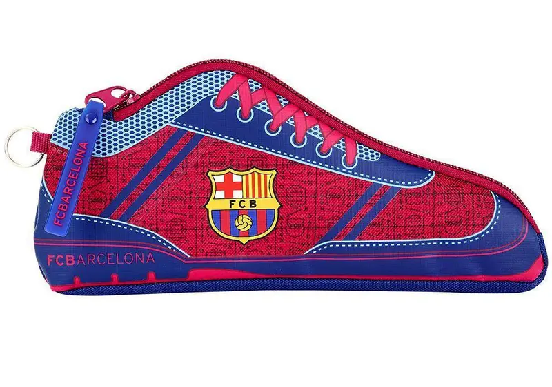 Fc Barcelona Soccer Shoe Pencil Case – Official Team Stationery 1