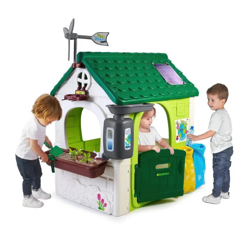 Feber Eco-Friendly Green Playhouse For Kids 1