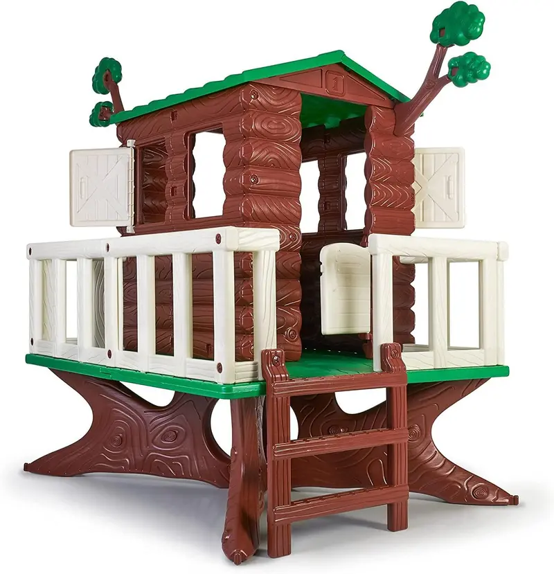 Feber Treehouse Playset – Outdoor Children’S Climbing House 1