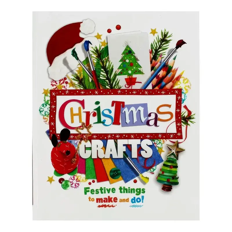 Festive Christmas Craft Ideas – Step-By-Step Holiday Activities Hardcover 1