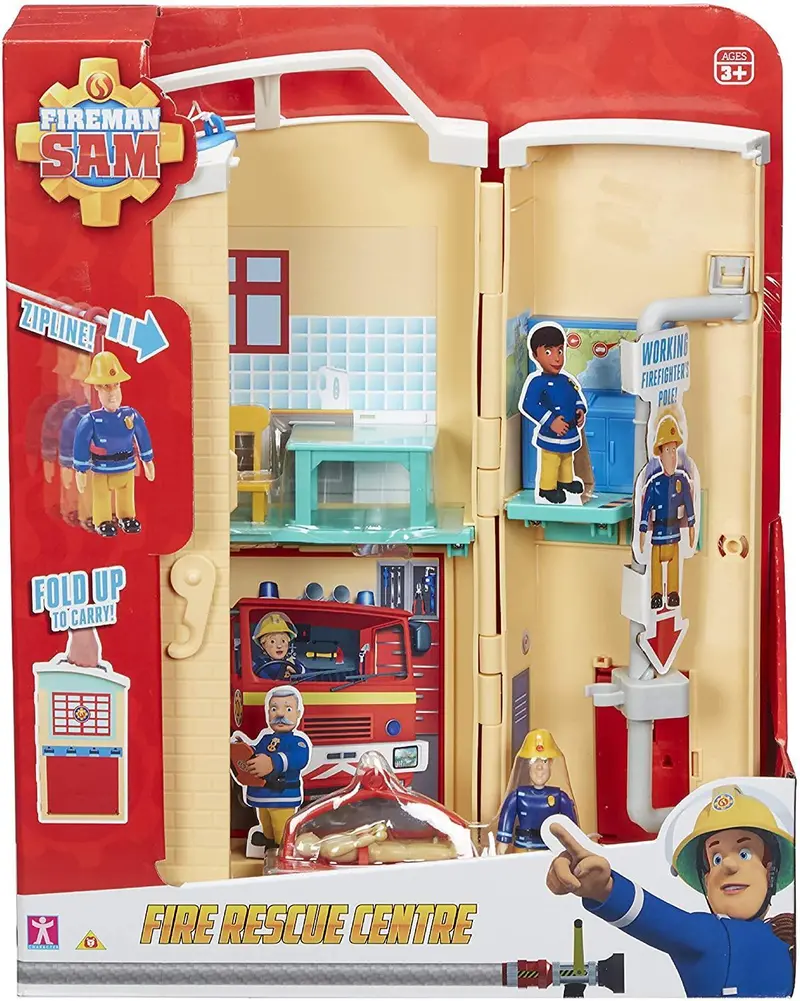 Fireman Sam Fire Rescue Centre – Interactive Playset With Fire Station Features 1