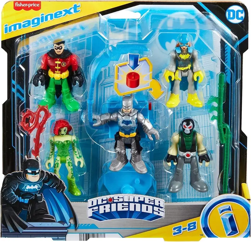 Fisher-Price Imaginext Dc Super Friends Batman Battle Action Playset 1