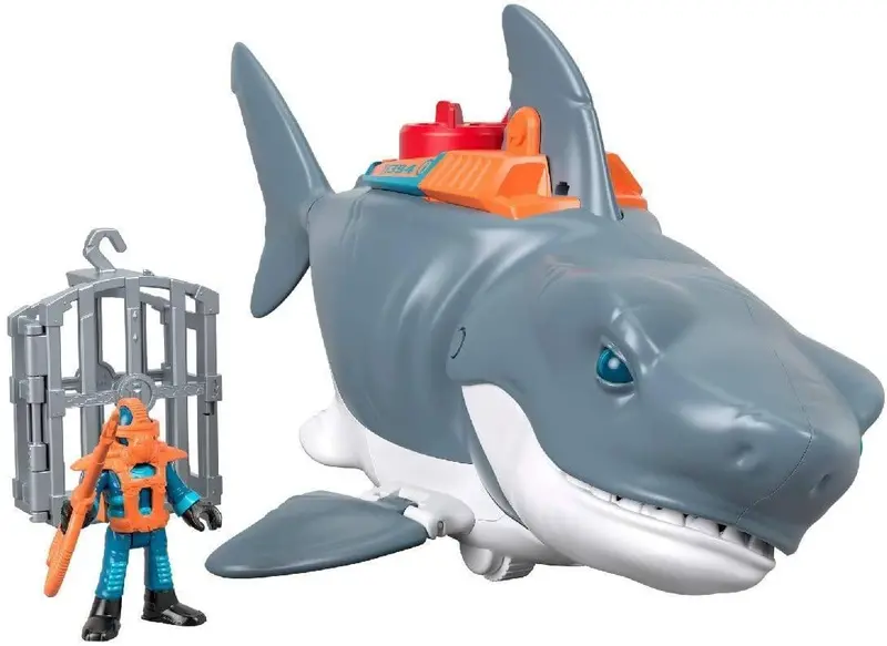 Fisher-Price Imaginext Mega Bite Shark Action Figure Set 1