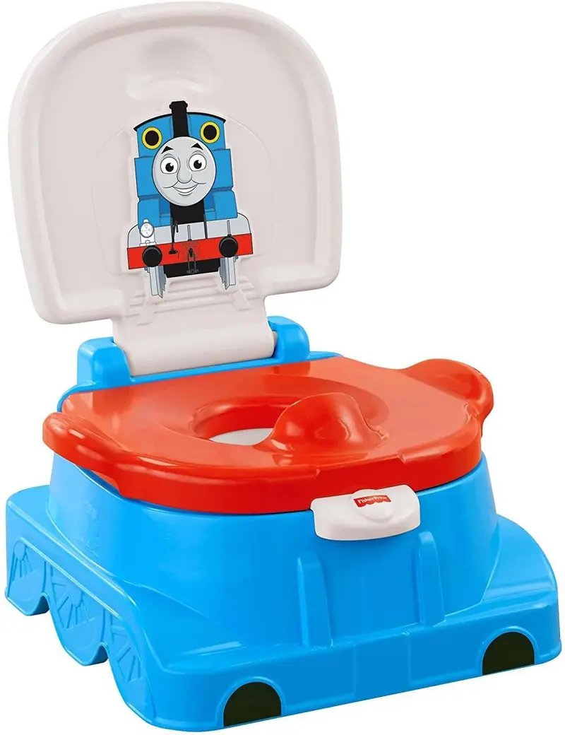 Fisher-Price Thomas & Friends Railroad Rewards Potty – Thomas-Themed Training Toilet 1