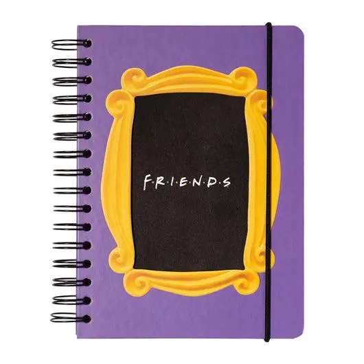 Friends-Themed A5 Hardcover Notebook – Lined Journal For Writing & Sketching 1