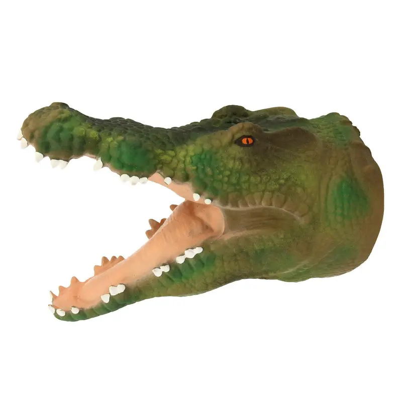 Fumfings Crocodile Hand Puppet – Realistic Play Toy 1