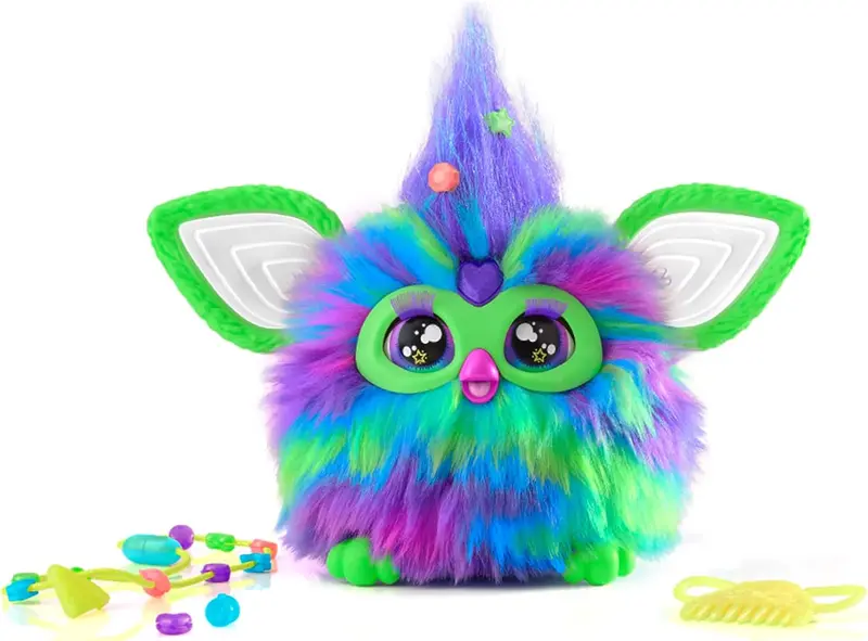 Furby Glow-In-The-Dark Plush Companion With Responsive Play Features 1