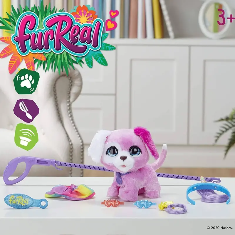 Furreal Glamalots Interactive Plush Pet – Light-Up, Singing Toy 1