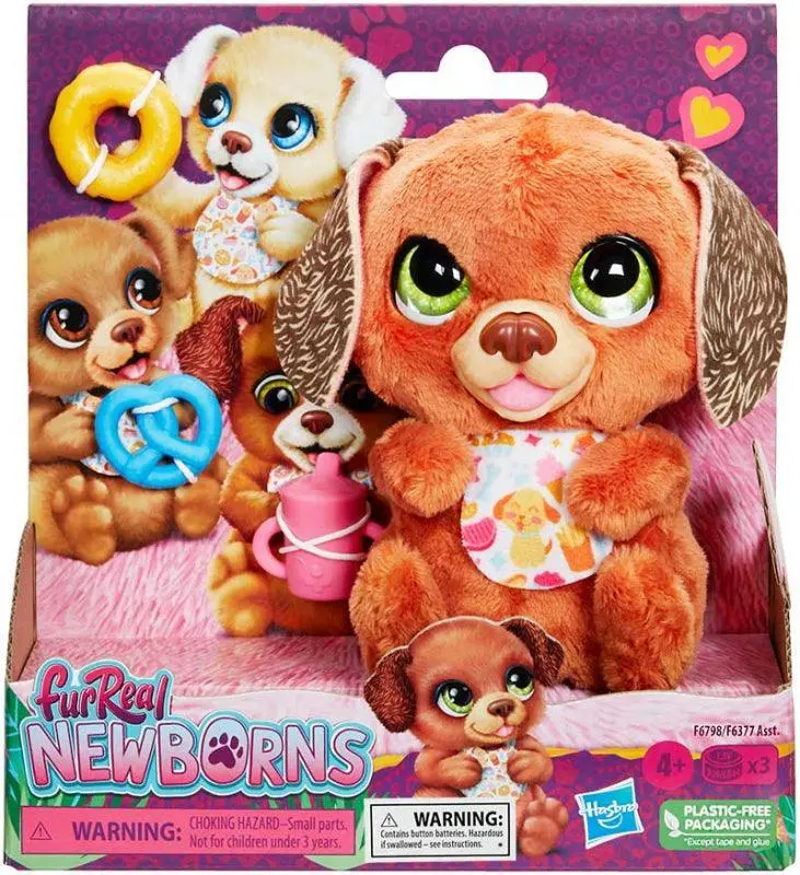 Furreal Newborns Interactive Plush Toys – Soft, Responsive Baby Animals 1