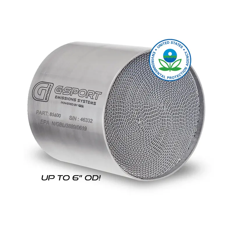 G-Sport Gen2 Epa-Compliant Catalytic Converter Core – 5" × 4" (Part #85500) 1