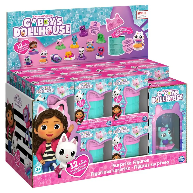Gabby'S Dollhouse Assorted Surprise Figure Clip-Ons 1
