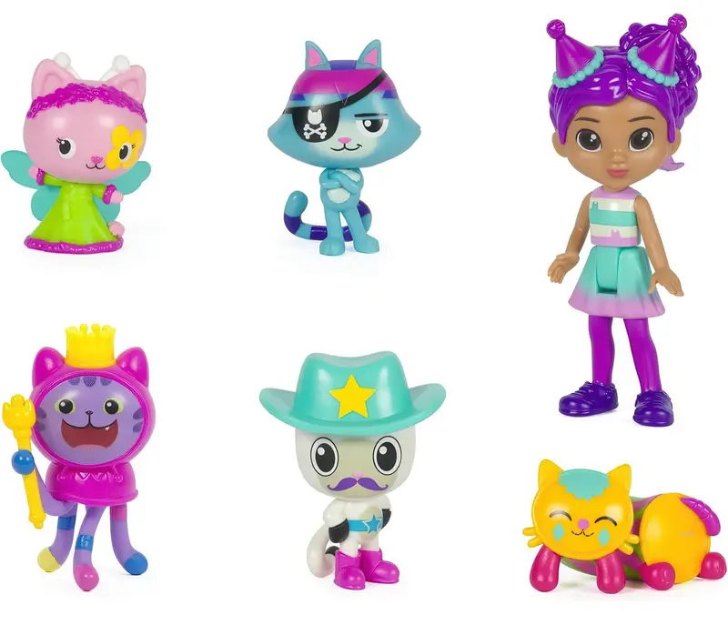 Gabby'S Dollhouse Celebration Figure Set – Deluxe Themed Gift Collection 1