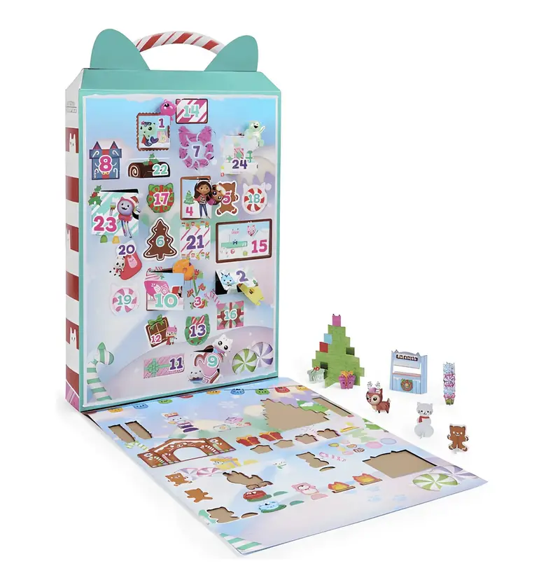 Gabby’S Dollhouse Christmas Advent Calendar – 24-Day Themed Countdown Toy 1