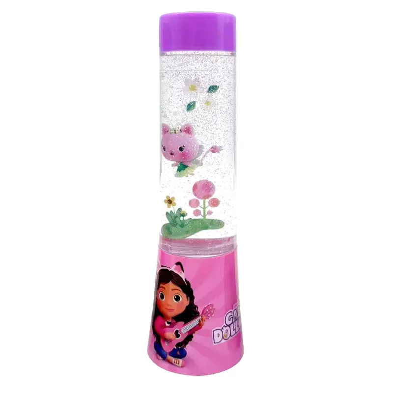 Gabby’S Dollhouse Led Glitter Night Light – Multi-Color Sparkle Lamp 1
