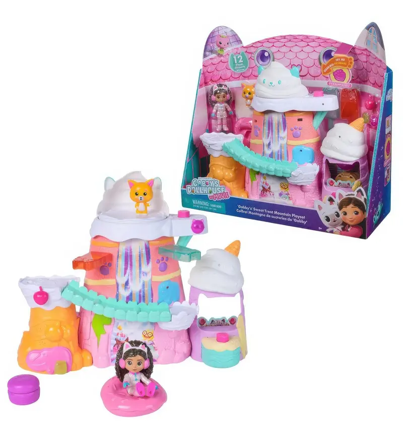 Gabby’S Dollhouse The Movie Cakey Candyshop Role-Play Set 1