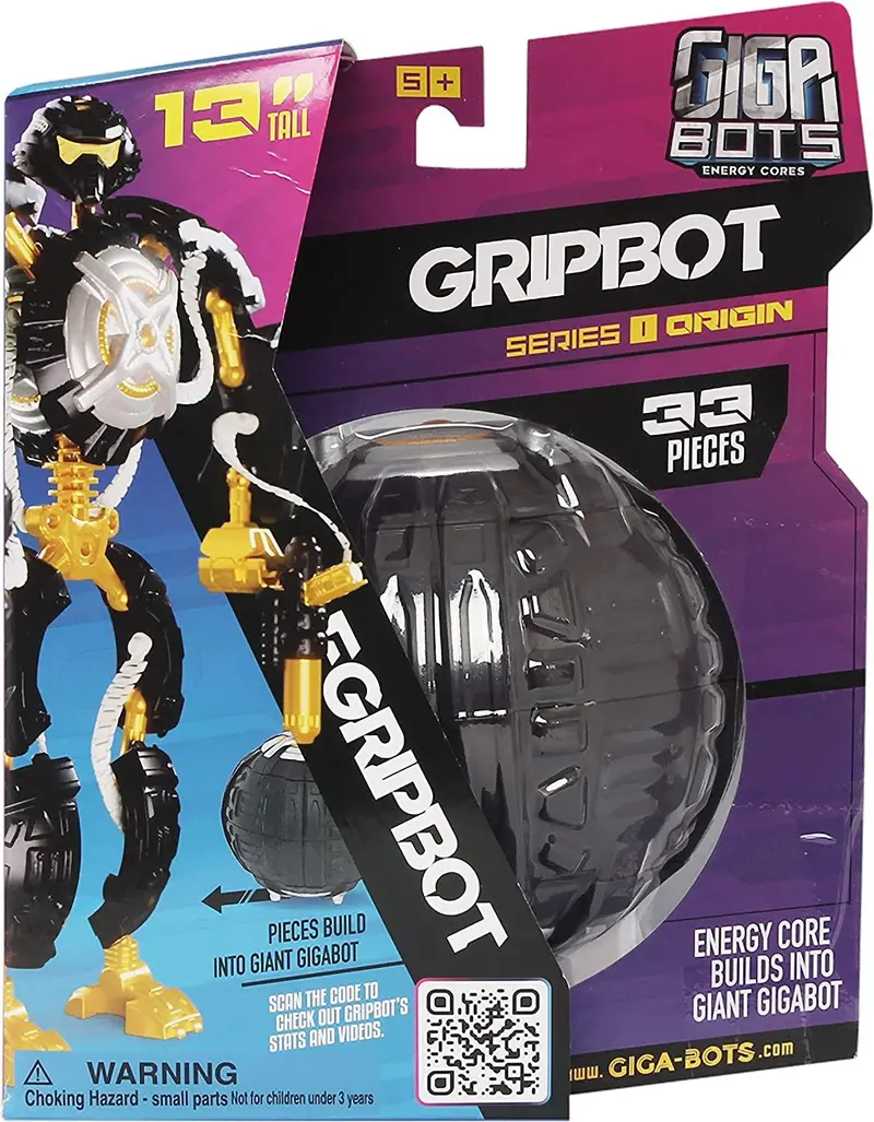 Giga Bots Gripbot – Grip-Enhanced 13-Inch Transformer Figure 1
