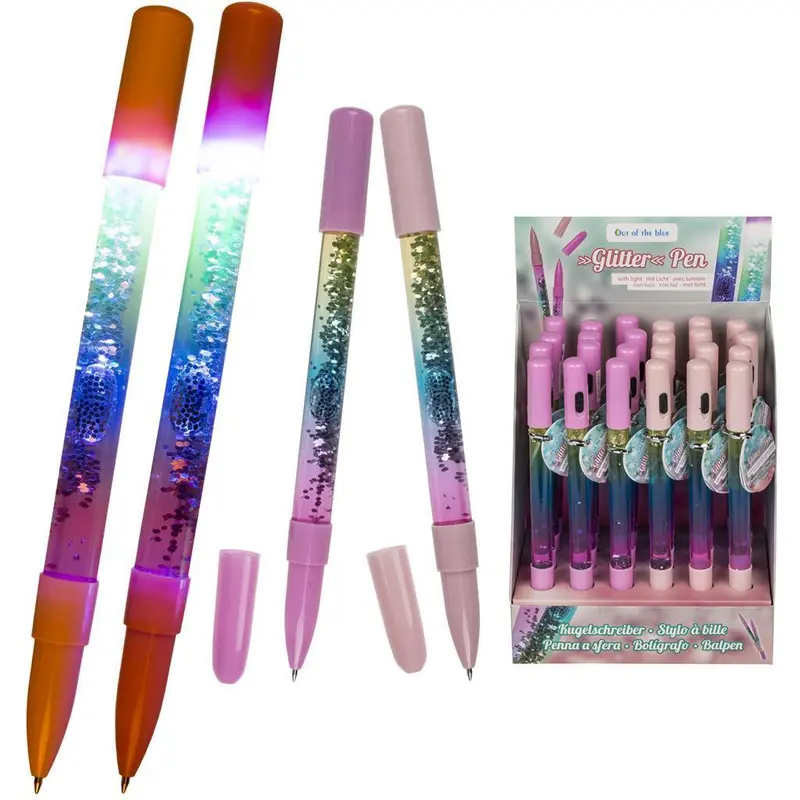 Glitter & Light Pen – 15 Cm Fun Writing Tool, Assorted Colors 1