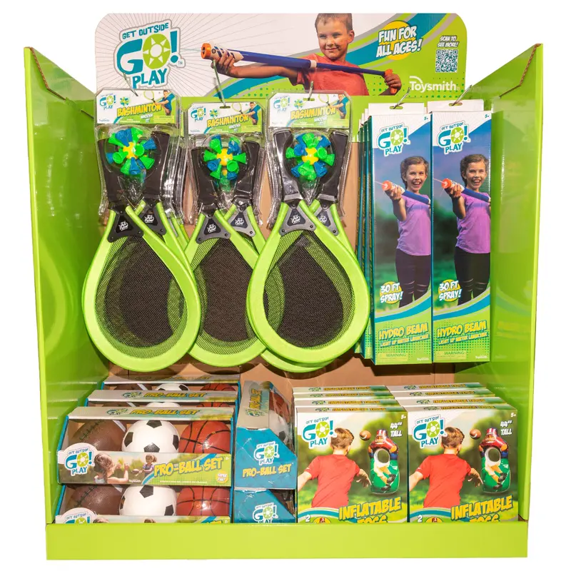 Go! Play Half-Pallet Retail Display 1