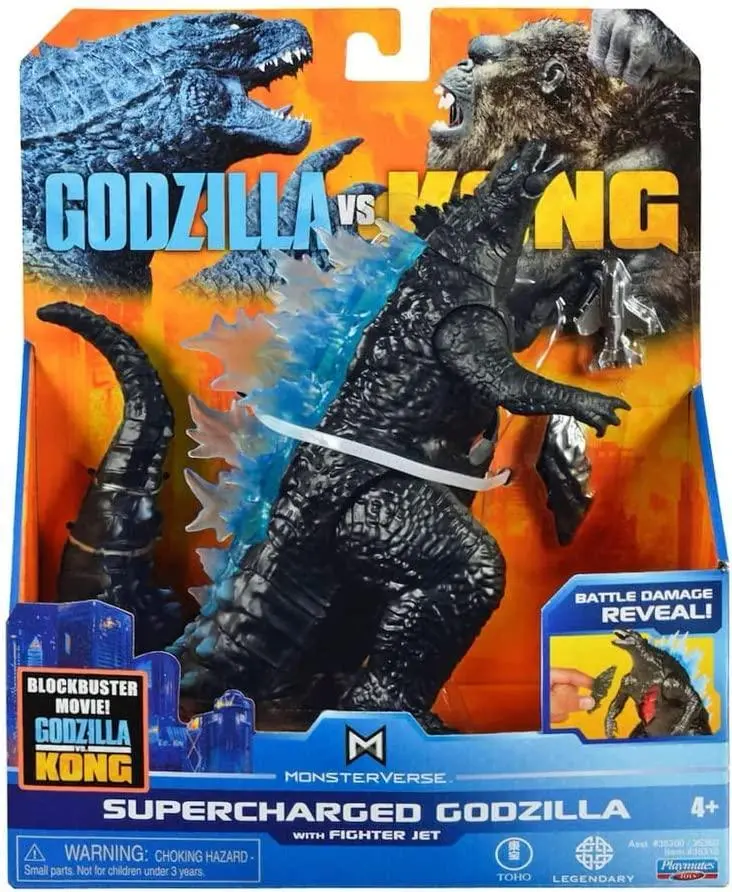 Godzilla Vs. Kong: Supercharged Hollow Earth Godzilla Figure (6-Inch) 1