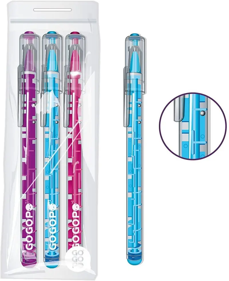 Gogopo Gp071 Maze-Themed Gel Ink Pens 1