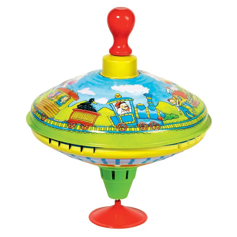 Goki Sound-Activated Spinning Top – Sensory Toy With Audible Feedback 1