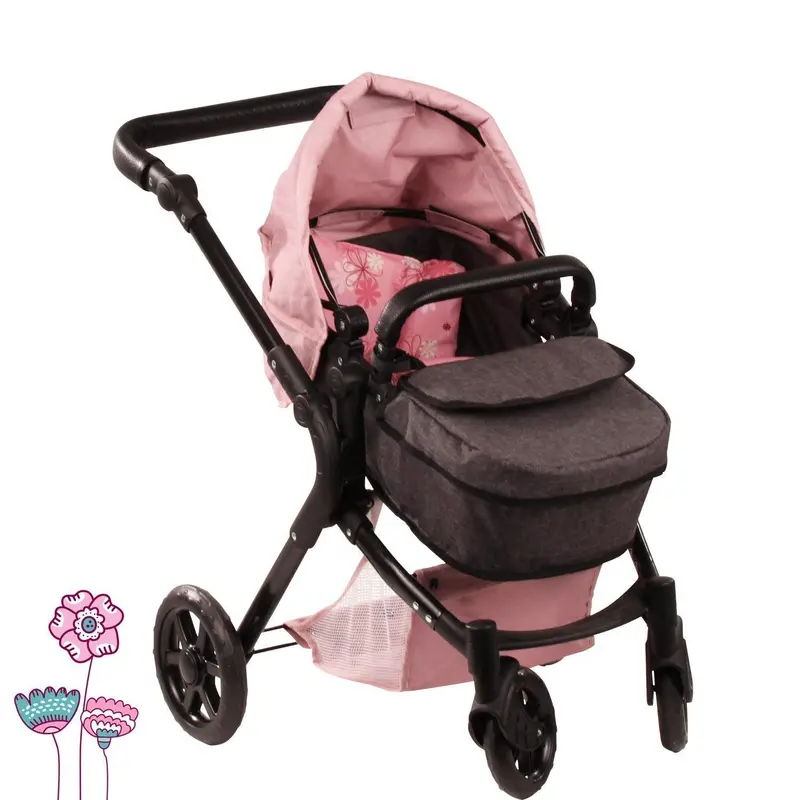 Gotz 2-In-1 Soft Mood Doll Pram With Adjustable Features 1