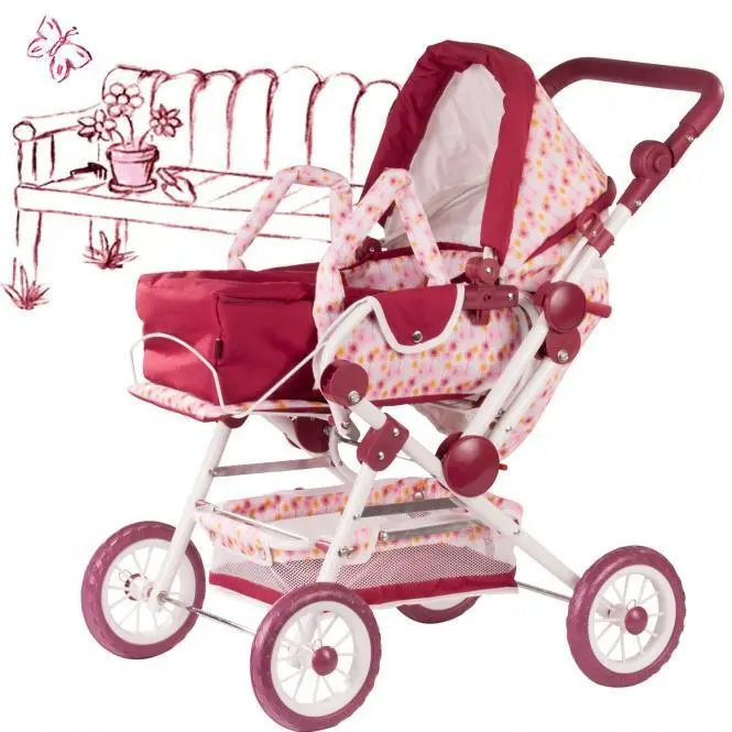 Gotz Happy Flowers Doll Pram – Stylish Stroller Accessory 1