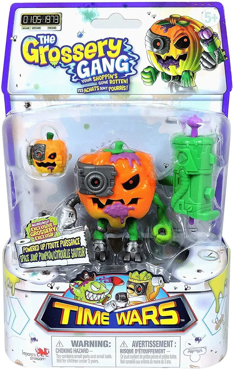 Grossery Gang Time Wars Action Figures – Assorted Themed Play Kit 1