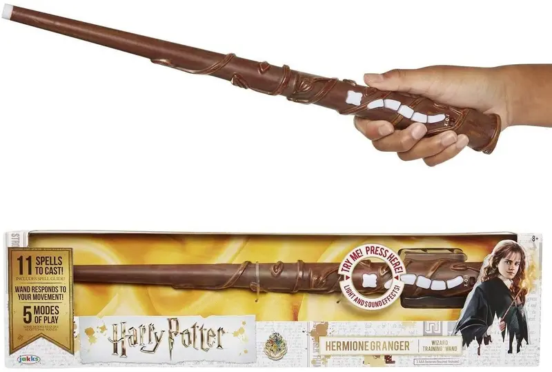 Harry Potter Hermione Granger Wand – Interactive Light-And-Sound Replica 1