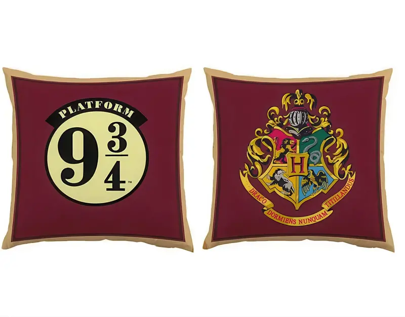 Harry Potter House-Themed Plush Pillow – 36X36Cm Square Cushion 1