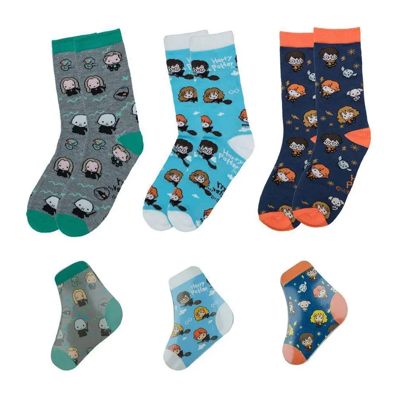 Harry Potter Kawaii Magic Socks – Hogwarts-Themed Fun Footwear 1