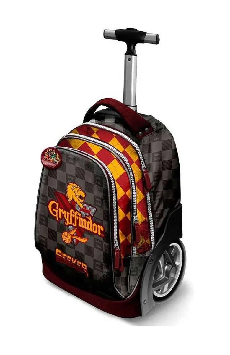 Harry Potter Quidditch Gryffindor Wheeled Trolley – 50Cm School Luggage 1