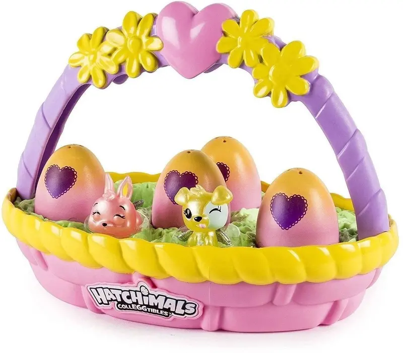 Hatchimals Colleggtibles Flower Basket Playset – Multi-Color Design 1