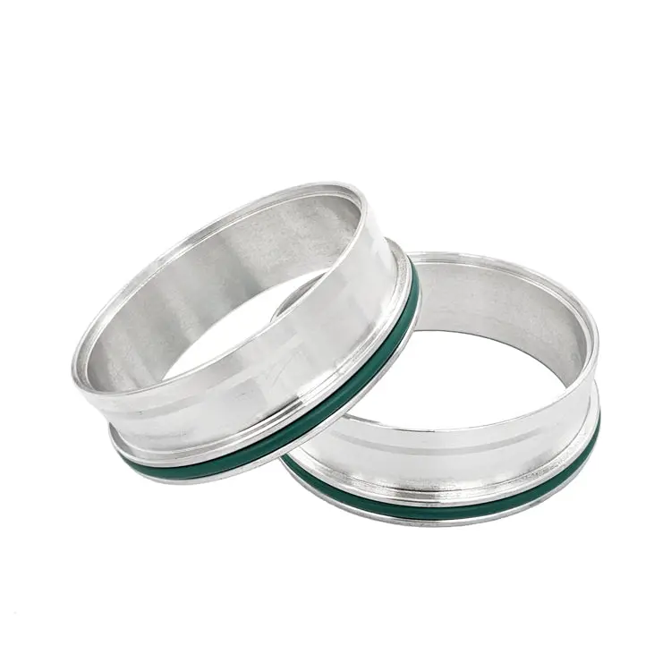 Heavy-Duty 2.5" Od Clamp Flange Kit – 6061 Aluminum With Fkm Sealing O-Rings 1