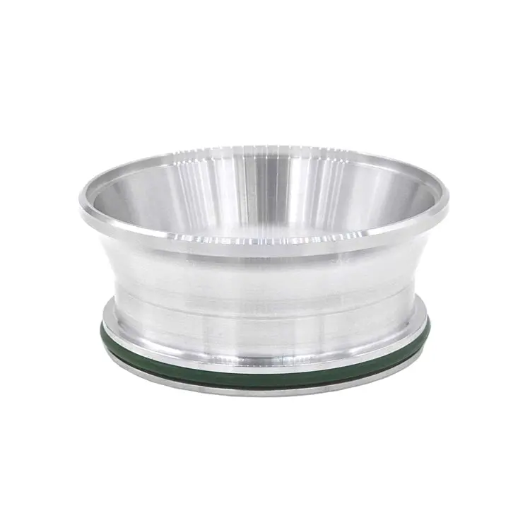 Heavy-Duty Clamp-To-Tube Transition Flange – 2.5" Hd Clamp To 3" Od, 6061 Aluminum W/ Fkm O-Ring 1